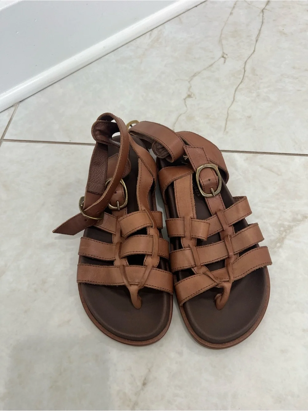 Anthropologie brown double